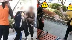 大妈吵架女子吃瓜视频,这瓜太香了！  第1张